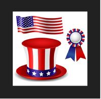 Red White Blue USA Patriotic Products 
